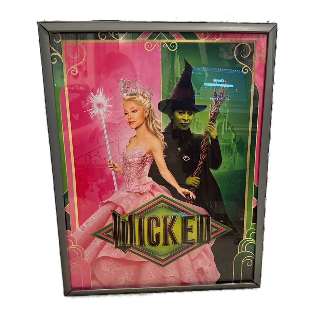 Wicked Poster approx 22” by 28”
